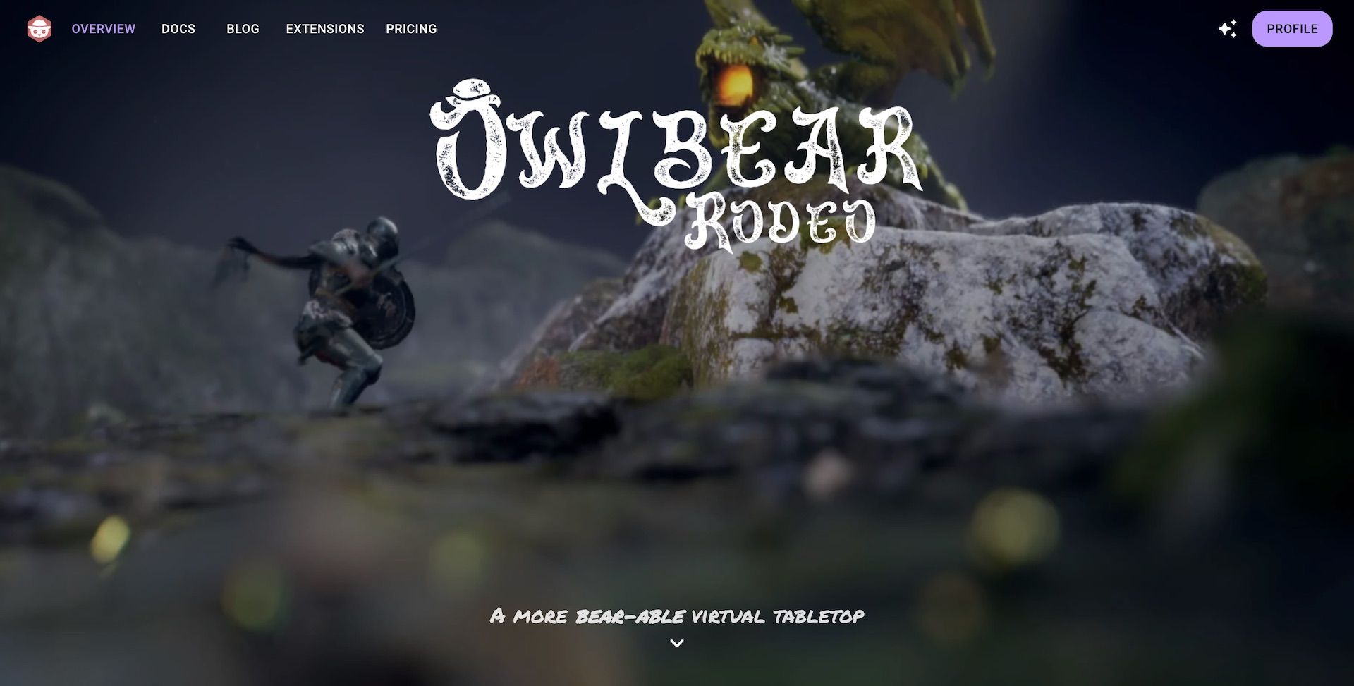 Owlbear Rodeo Virtual Tabletop Interface